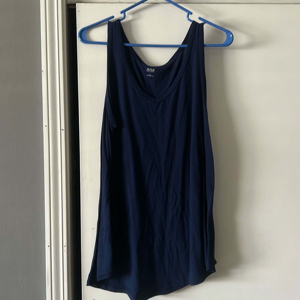 Navy blue tank top